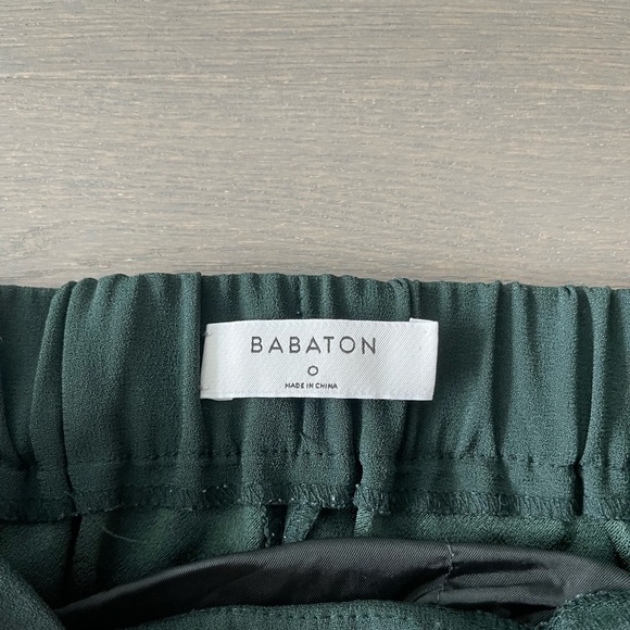 Aritzia Babaton Conan Pant, Green, Women’s Size 0 - Picture 2 of 2